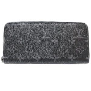 LOUIS VUITTON Louis Vuitton Zippy Wallet M11611 Horizontal Monogram Eclipse N...